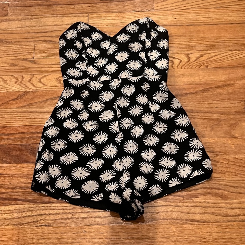Stone Cold Fox flower romper